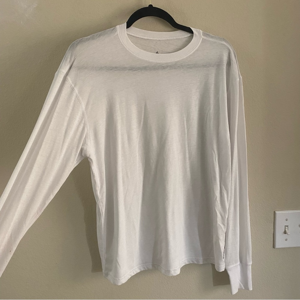 Free People Movement White long sleeve tee